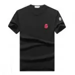 acheter tops t-shirts hommes moncler embroidered isp badge noir